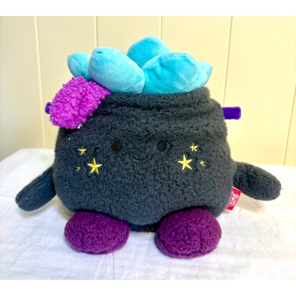 BumBumz Claudette the Succulent Cauldron 7.5 Inch SpookyBumz Halloween Plush